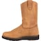 Georgia Boot Farm & Ranch, Men's Farm and Ranch Pull On Work Boot, 8.5 W, SPR Leather, 11 in Height G4432 - alternate 3